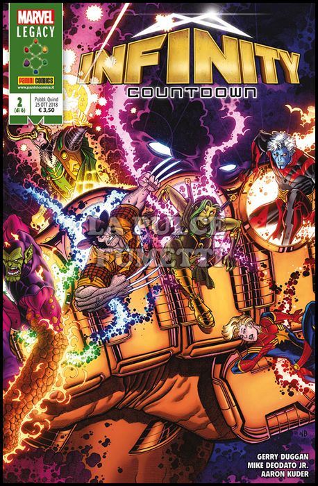 MARVEL MINISERIE #   205 - INFINITY COUNTDOWN 2 - MARVEL LEGACY